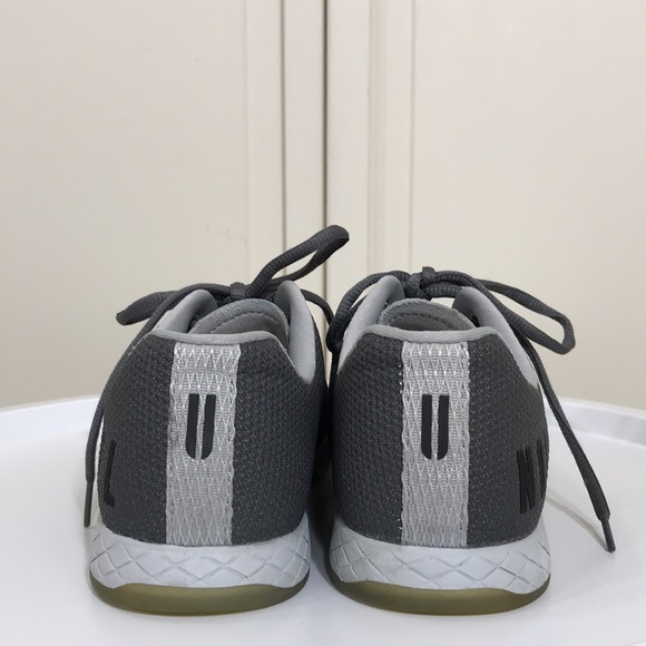 NO BULL Trainer Low Top Shoes Gray Gum Bottom Unisex Men’s 6.5 Women’s 8 - Picture 6 of 12